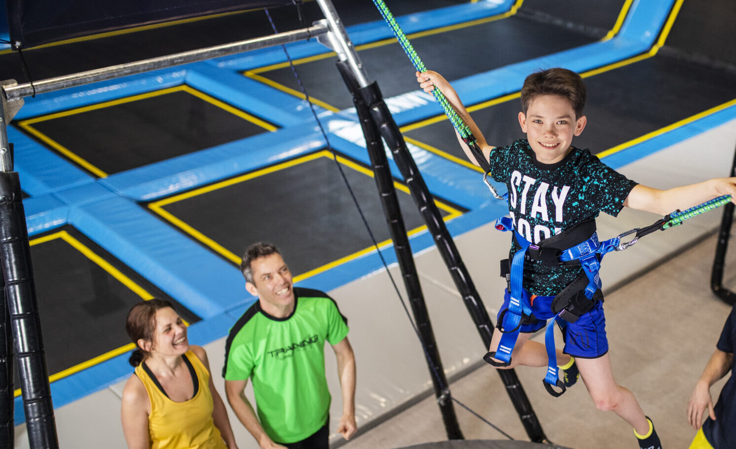 Bungee Trampolin_FLIP LAB Wien Millennium City